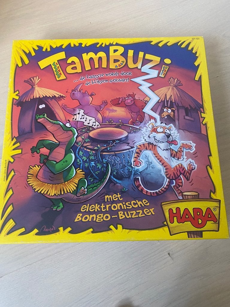 Haba tambuzi spel, Kinderen en Baby's, Ophalen, Zo goed als nieuw, Met geluid