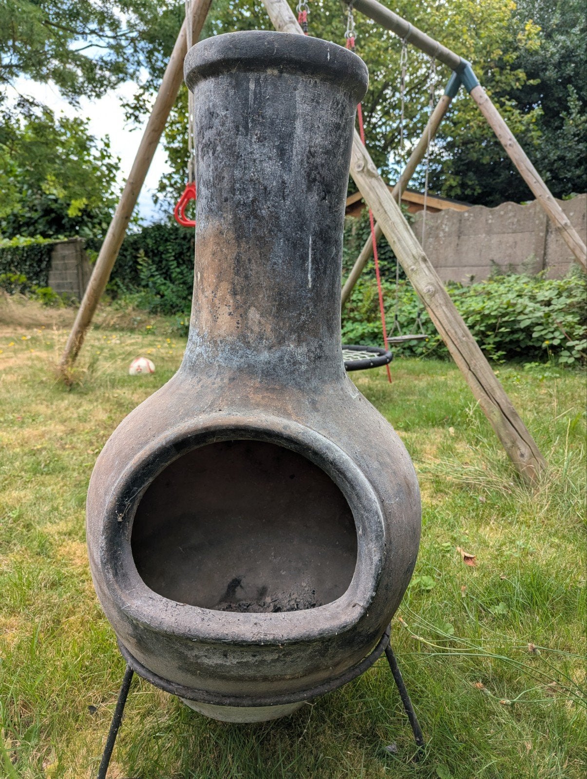 Terrashaard, chimenea, Tuin en Terras, Ophalen, Gebruikt
