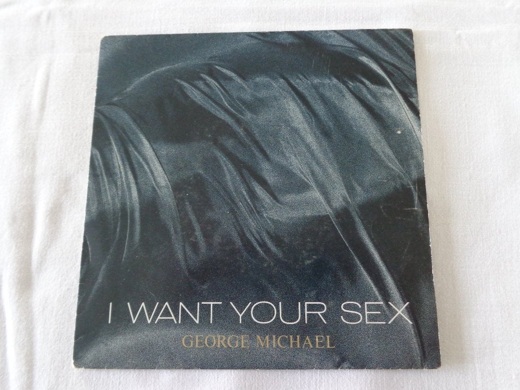 disque vinyle single 45T - George MICHAEL  "I want your sex", CD & DVD, Enlèvement ou Envoi, Pochette photo, 7 inch, Utilisé