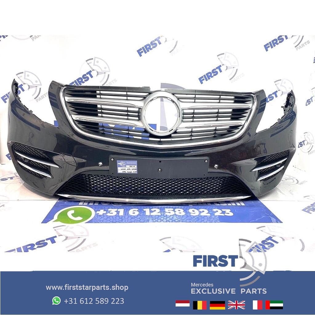 W447 VITO VKLASSE AMG VOORBUMPER COMPLEET ZWART 2014-2020 OR, Auto-onderdelen, Gebruikt, -, Voor, Ophalen of Verzenden