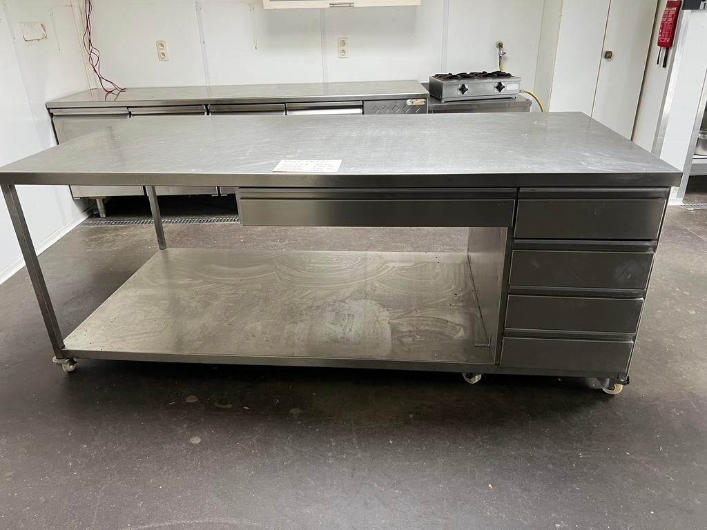 Inox tafel, Zakelijke goederen, Ophalen, Gebruikt, Bakkerij en Slagerij