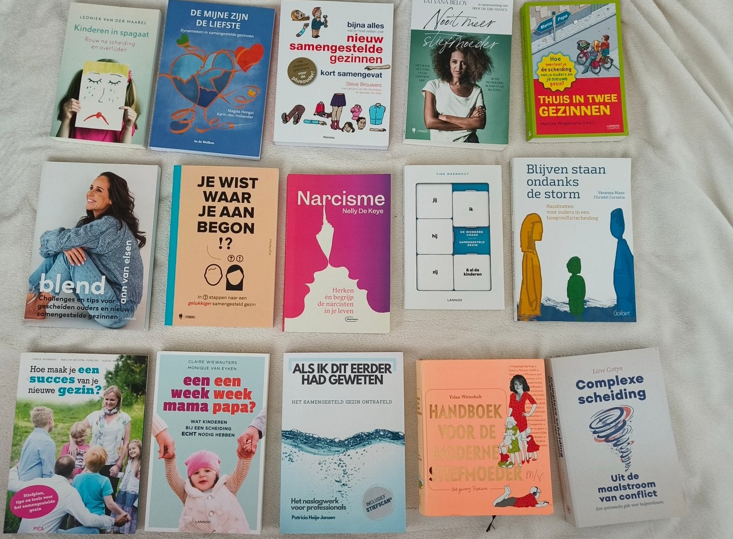 Pakket boeken scheiding, samengesteld gezin, stiefmoeder, Boeken, Advies, Hulp en Training, Zo goed als nieuw, Ophalen of Verzenden