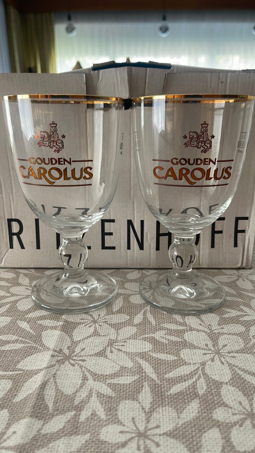 Glas gouden carolus, Verzamelen, Ophalen, Zo goed als nieuw