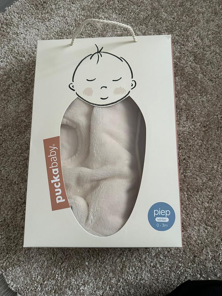 Puckababy Winter inbakerslaapzakje Piep teddy 0-3m, Kinderen en Baby's, Dekens, Slaapzakjes en Inbakerproducten, Ophalen of Verzenden