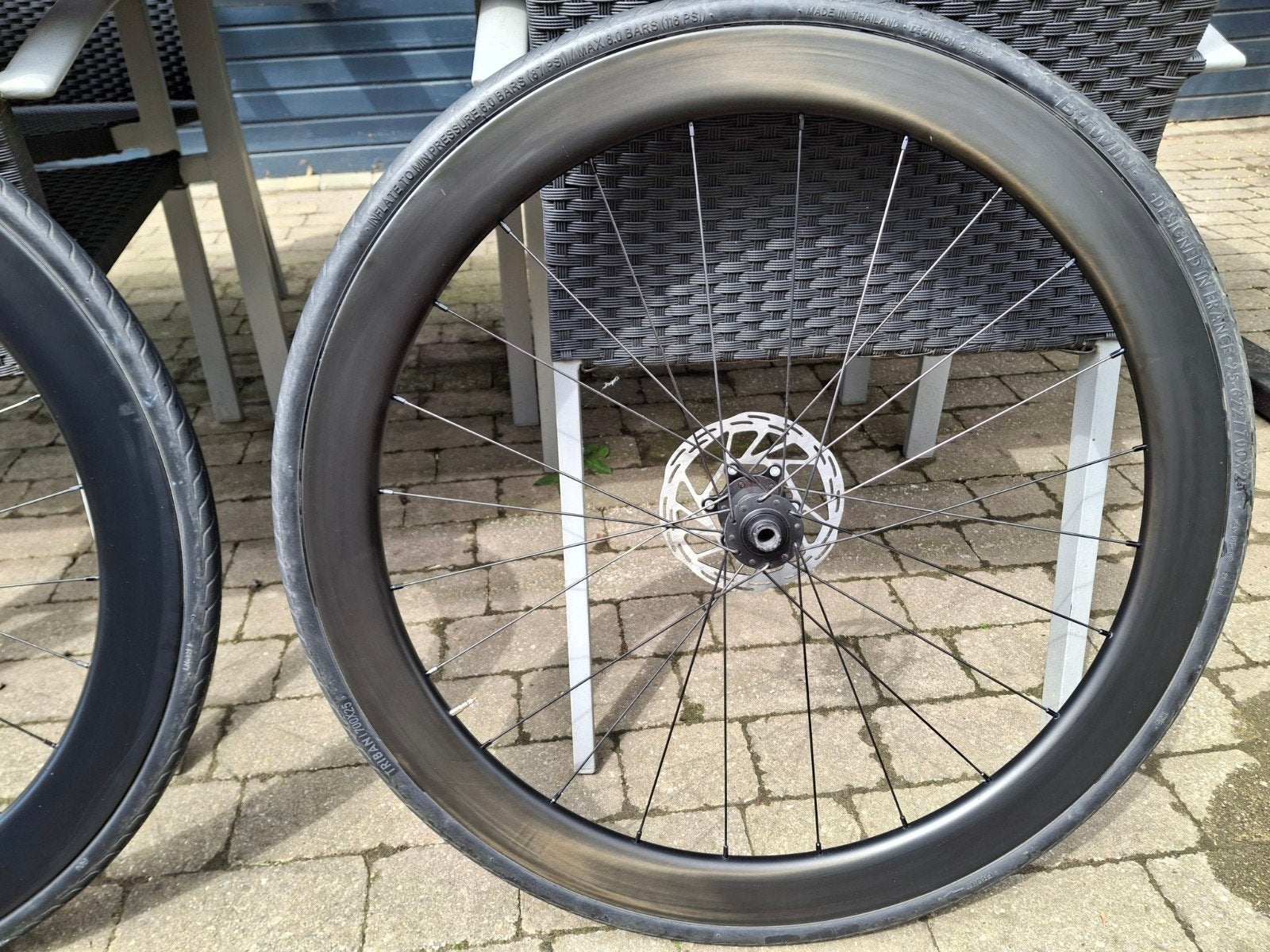 Carbon wielen 50/60 Dt-Swiss 240 naven, Fietsen en Brommers, Fietsonderdelen, Dt swiss, Zo goed als nieuw, Racefiets, Carbon