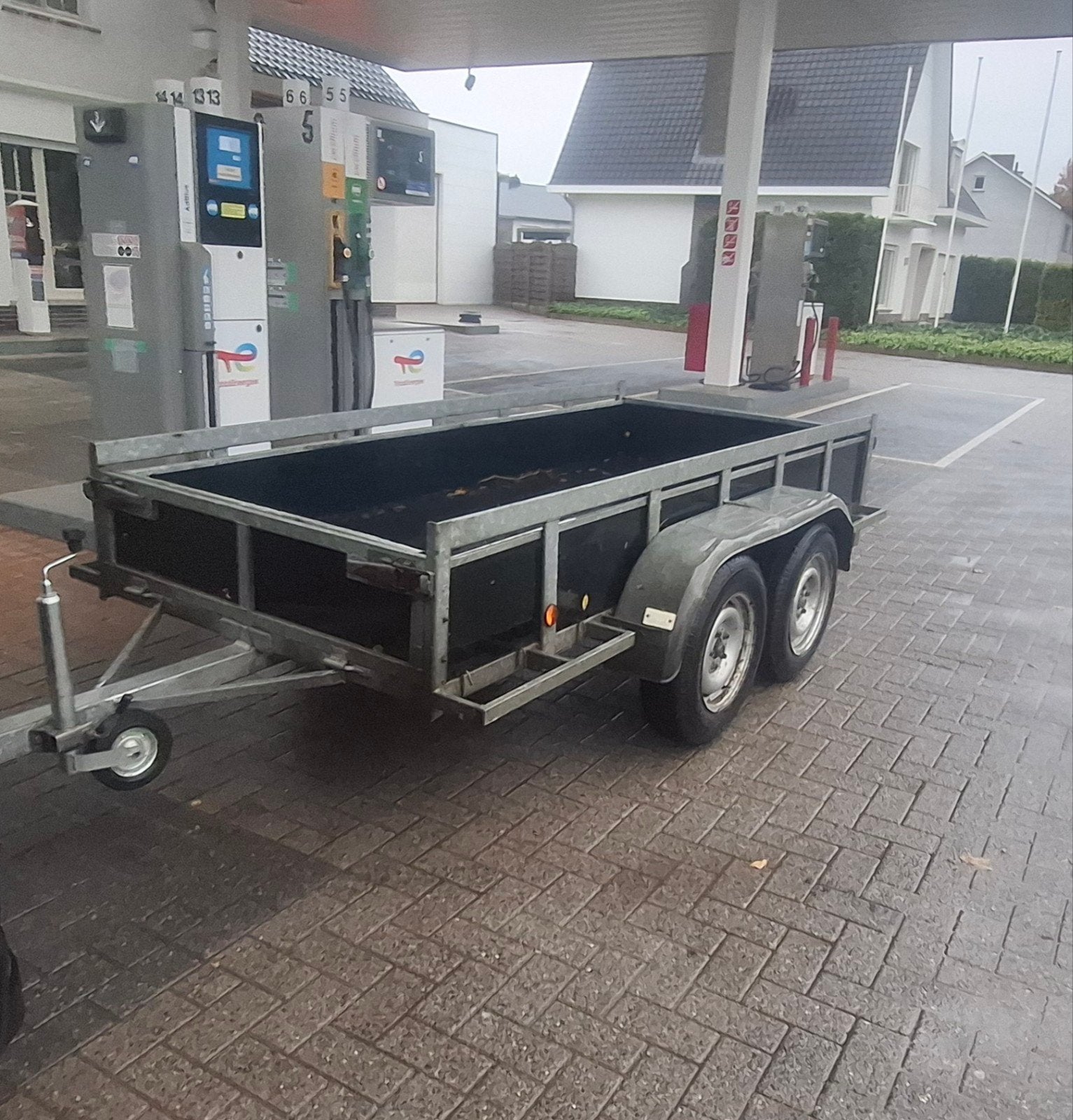 ongeremde dubbelasser aanhangwagen 750kg 3 meter, Auto diversen, Ophalen of Verzenden