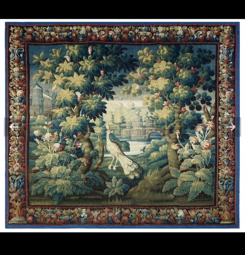 !!GEZOCHT!!! : Antiek wandtapijt, Aubusson, Oudenaarde, Ophalen of Verzenden
