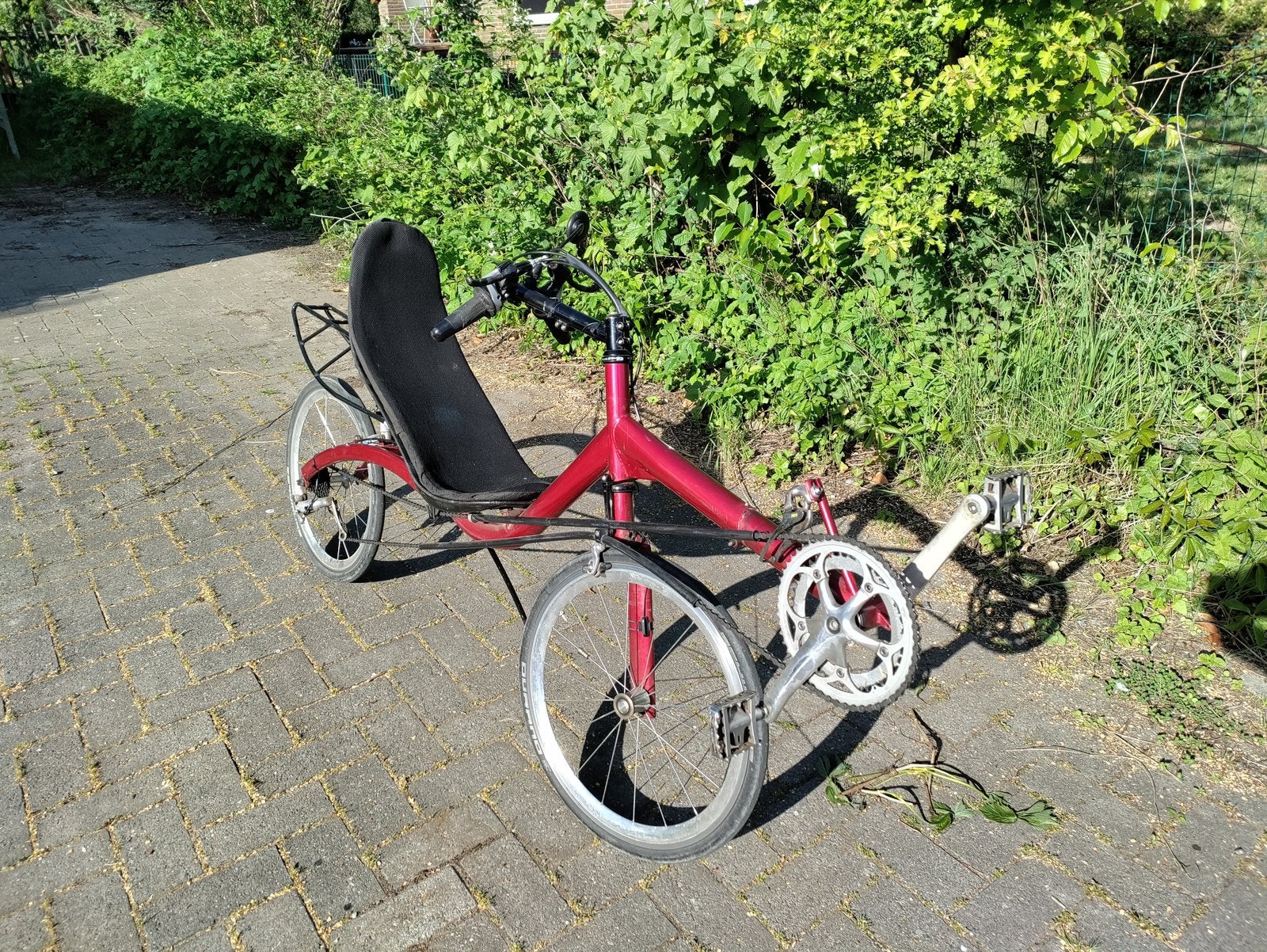 M5 Shock Proof 451 ligfiets, Vélos & Vélomoteurs, Vélos | Vélos couchés, Comme neuf, Guidon haut, Frein sur jante, Enlèvement
