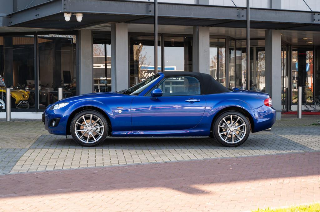 Mazda MX-5 1.8 20th Anniversary (bj 2010), 167 g/km, Stof, Gebruikt, 4 cilinders