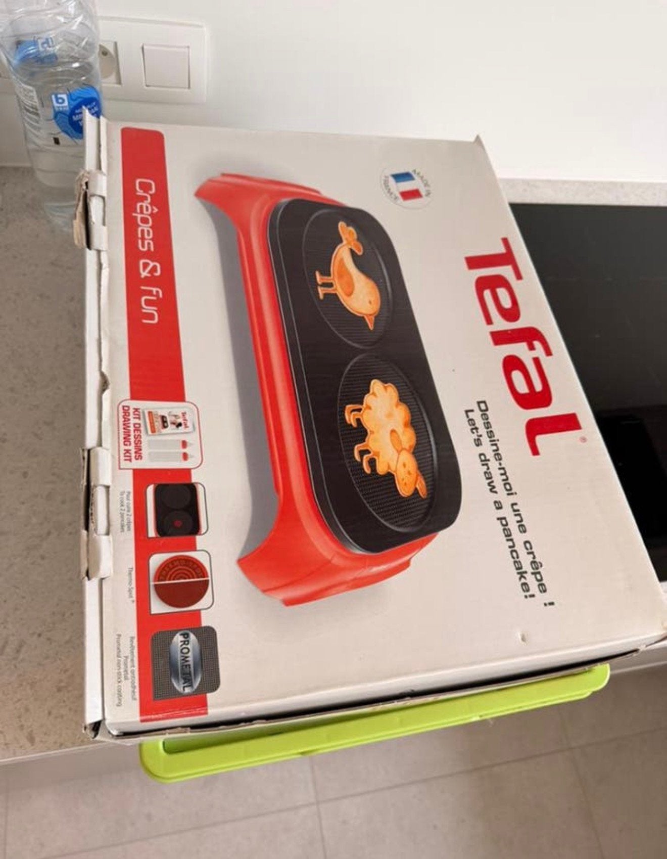 Tefal Crêpes & Fun - Pannenkoeken- & Crêpemaker - Compleet, Elektronische apparatuur, Wafelijzers, Ophalen, Zo goed als nieuw