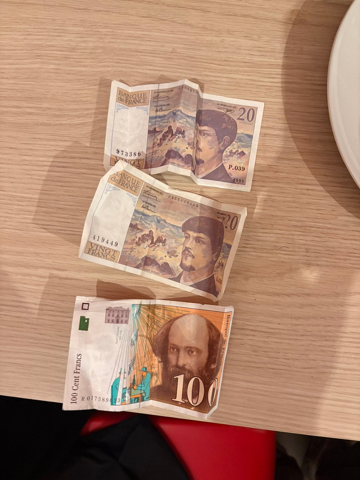 Verzamel bankbiljetten, Ophalen