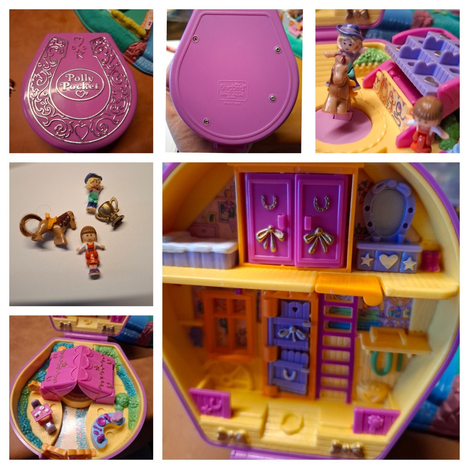 polly pocket pony ridin 1994 COMPLEET, Ophalen