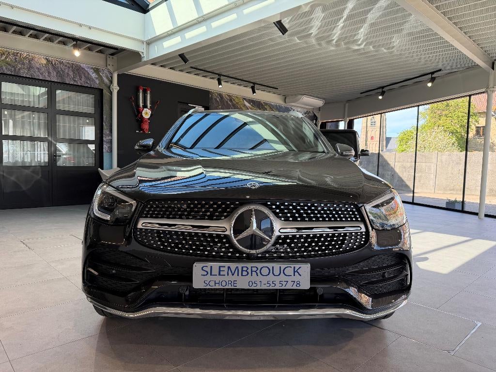 Mercedes GLC 200 amg -360 camera -dodehoek -cruisecontrol, Auto's, Automaat, 145 kW, 4 cilinders, Leder