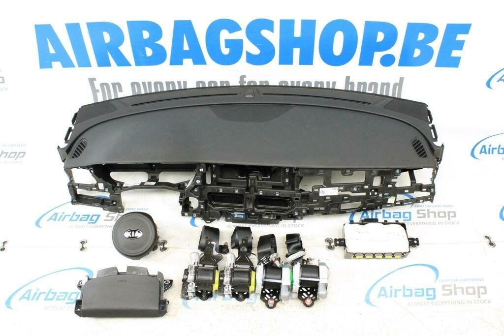 Airbag set – Dashboard zwart Kia Niro (2016–2022), Gebruikt, Ophalen of Verzenden