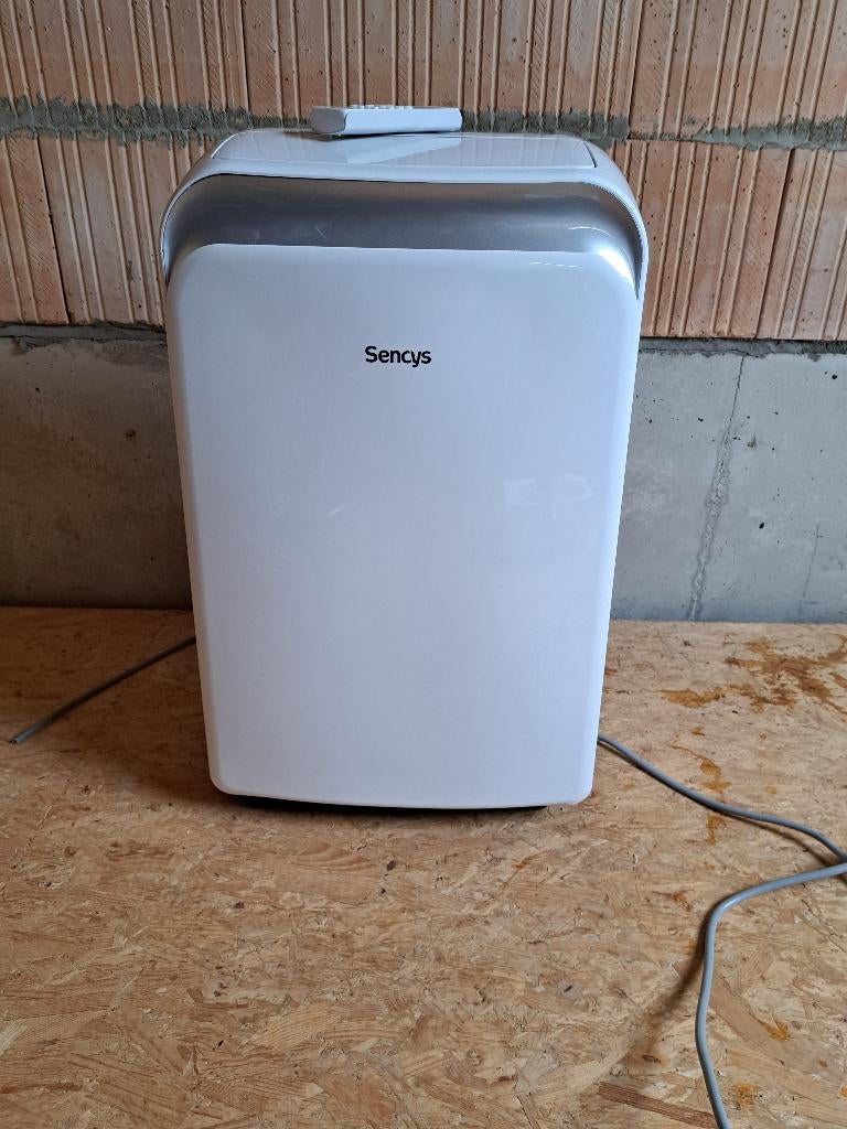Mobiele airco sencys 9000 btu, Electroménager, Climatiseurs, Comme neuf, Climatiseur mobile, Moins de 60 m³, Télécommande, Enlèvement