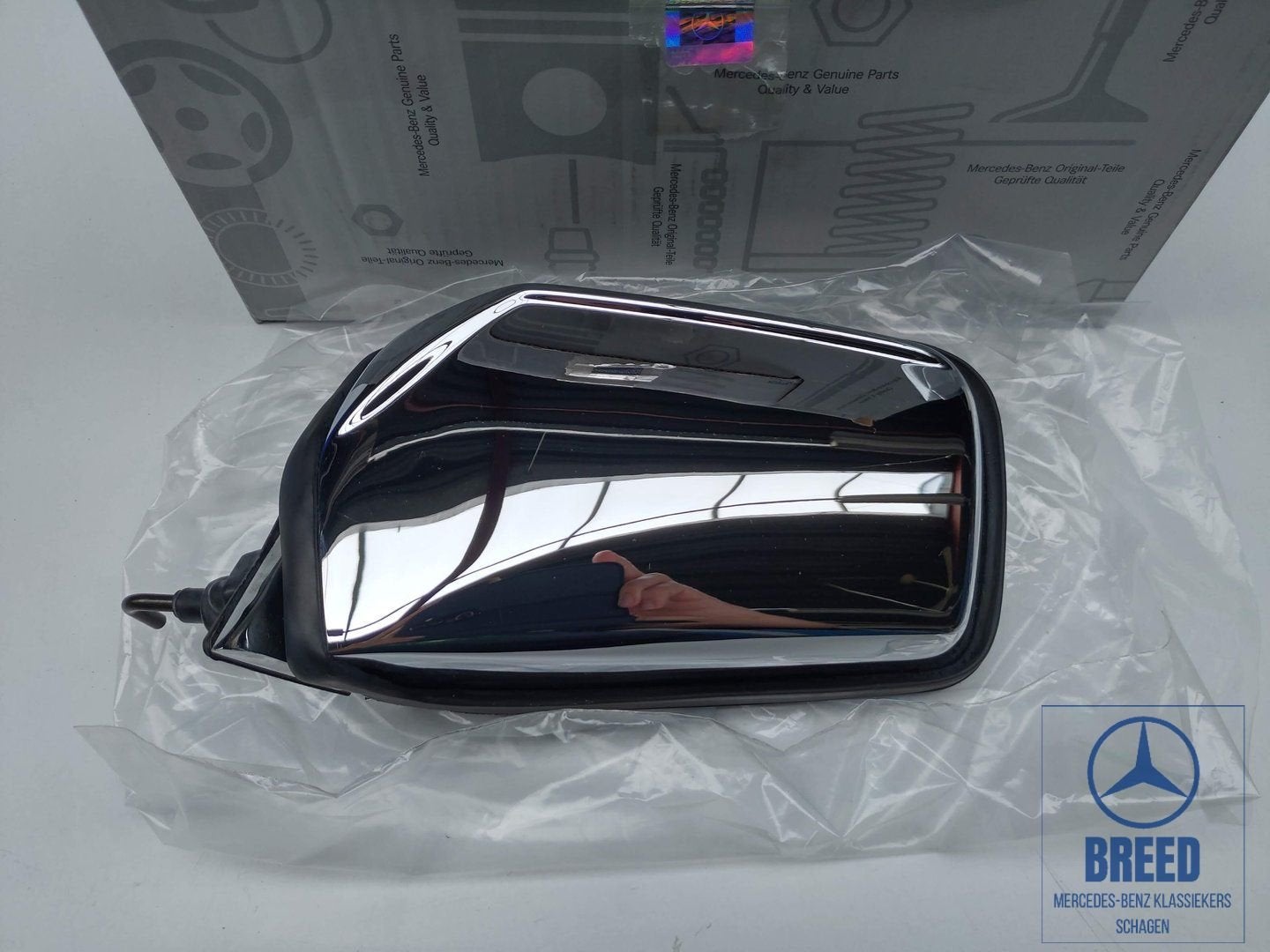 NOS buitenspiegel links voor Mercedes-Benz W116 S-Klasse, -, Nieuw, Ophalen of Verzenden, -