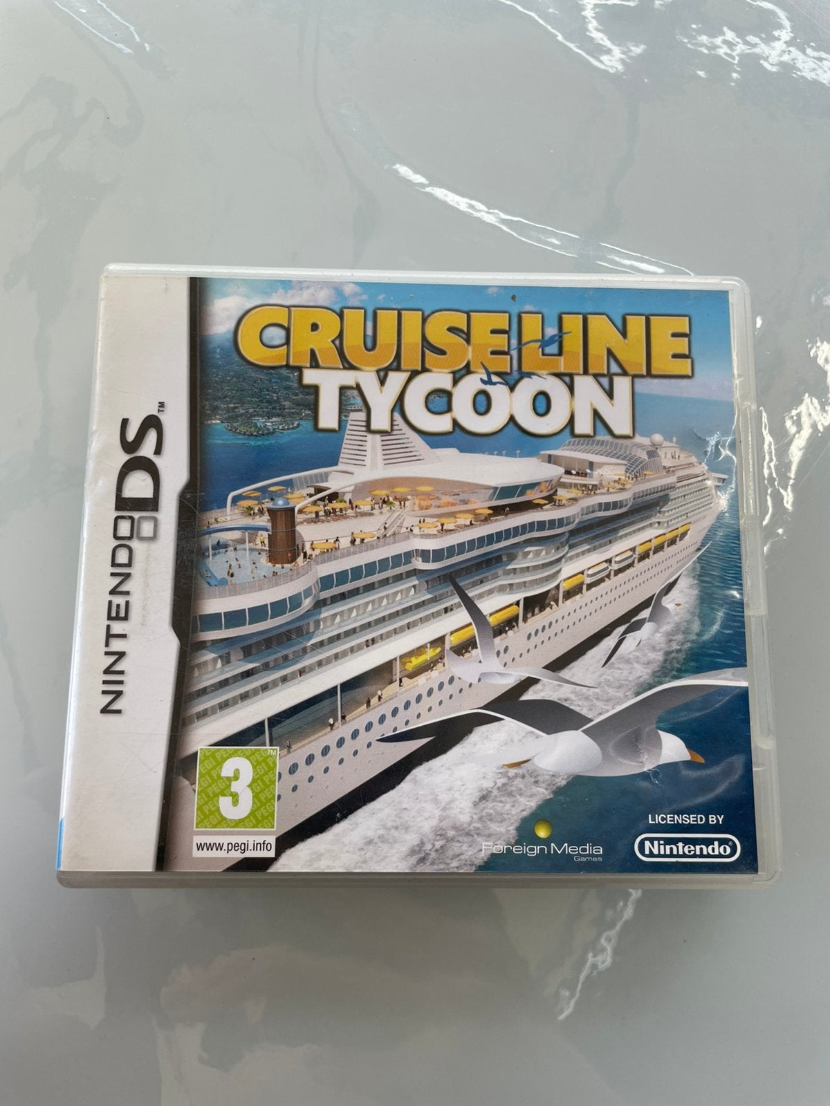 Nintendo DS: Cruiseline Tycoon, Ophalen of Verzenden, Gebruikt