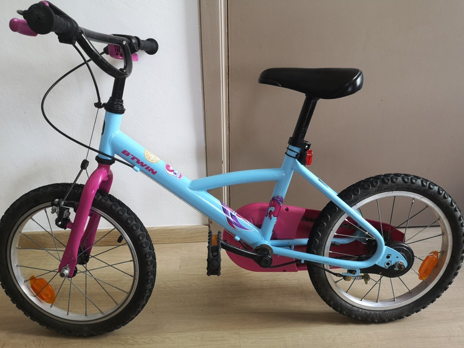 Kinderfiets 5-8 jaar, Fietsen en Brommers, Fietsen | Kinderfietsjes, Ophalen, Gebruikt, Velgrem, Btwin