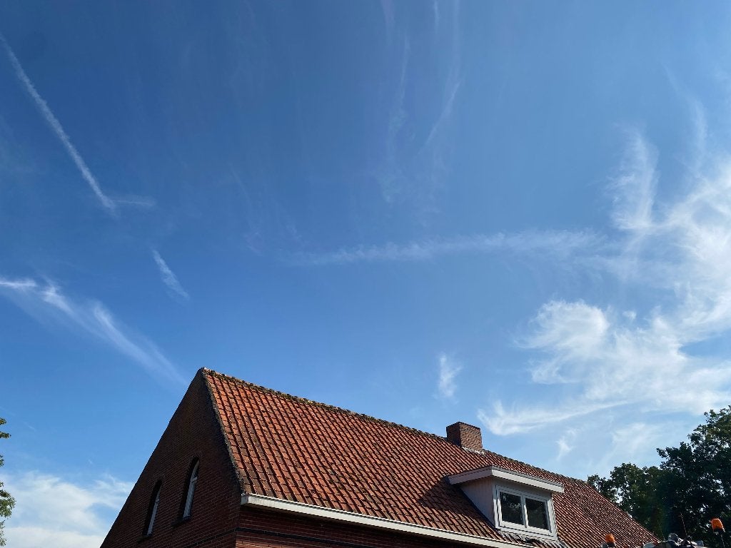 Platte 44 dakpannen, Doe-het-zelf en Bouw, Dakpannen en Dakbedekking, Ophalen, Dakpannen