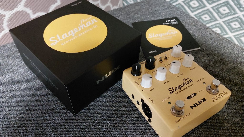 NUX PEDAL GUITAR STAGEMAN ACOUSTIC, Musique & Instruments, Effets, Enlèvement ou Envoi, Comme neuf, Volume