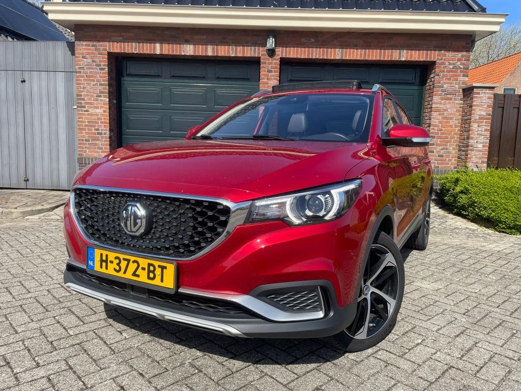 MG ZS EV Luxury 45 kWh NAVI PANORAMADAK CRUISE SOH 90%, Autos, MG, Achat, Euro 6, Entreprise, Noir