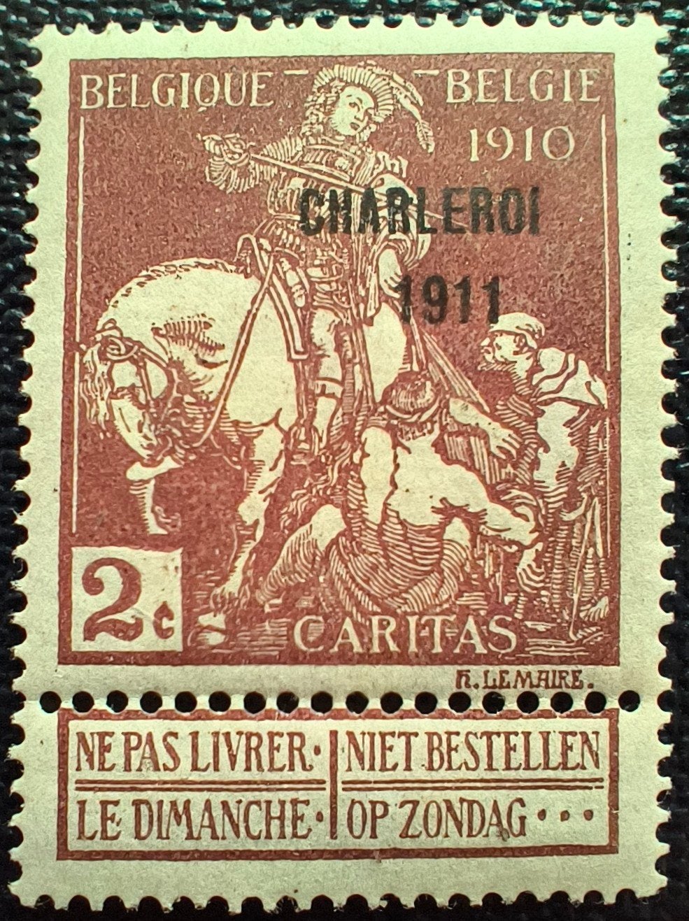 Charleroi 1911 nr 103 MNH, Ophalen of Verzenden