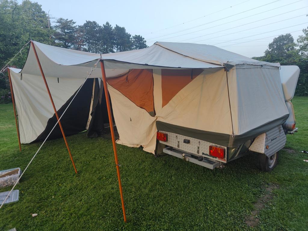 Holtkamper cocoon XL 2008, Caravans en Kamperen, Vouwwagens, Ophalen, Tot en met 5, Holtkamper