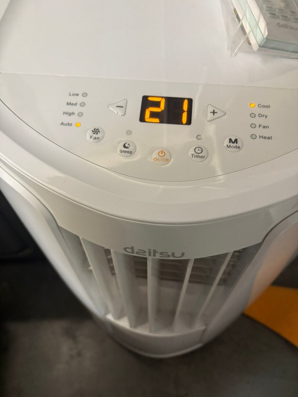 Mobiele airco koelen en verwarmen met afvoerslang, Ophalen, Koelen en Ontvochtigen, Timer, Zo goed als nieuw