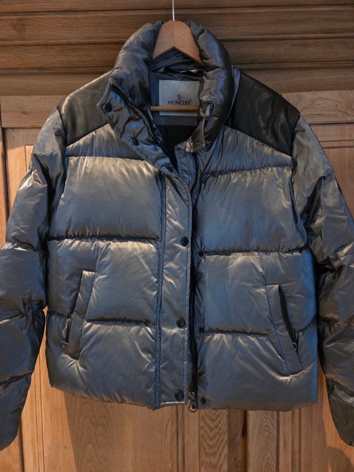 donsjas moncler, Moncler, Maat 42/44 (L), Ophalen of Verzenden, Zo goed als nieuw