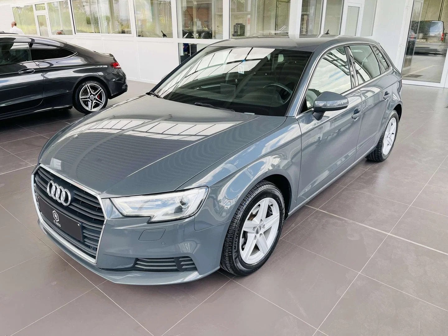 Audi A3 1.6 TDi * GARANTIE + LED + GPS + CLIM DIGI *, Autos, Audi, Argent ou Gris, Achat, Entreprise, Automatique