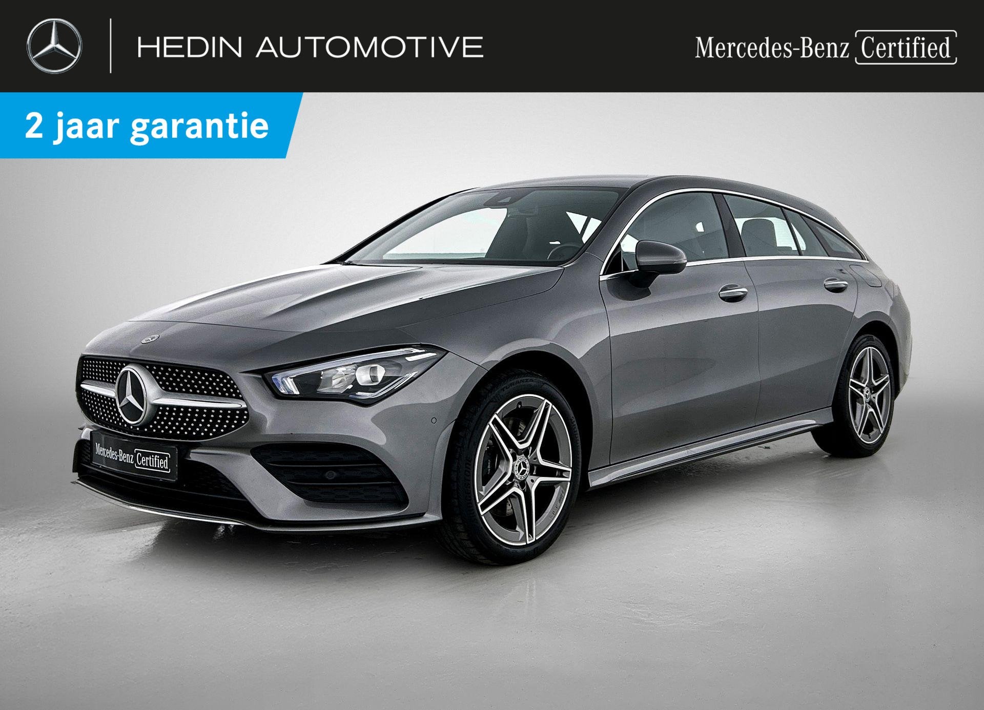Mercedes-Benz CLA-klasse 250 e Shooting Brake AMG Line | Ver, Auto's, Stof, Gebruikt, Zwart, 4 cilinders