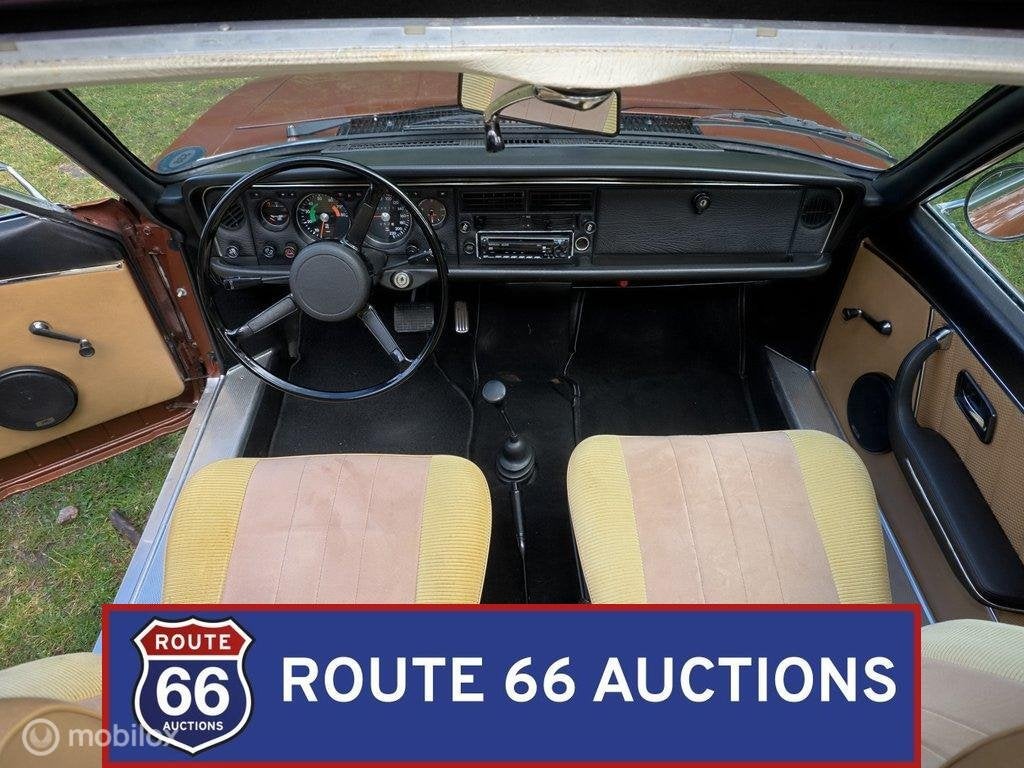 NSU Ro 80 | 1976 | Route 66 Auctions, Overige merken, Zwart, Bedrijf, Handgeschakeld