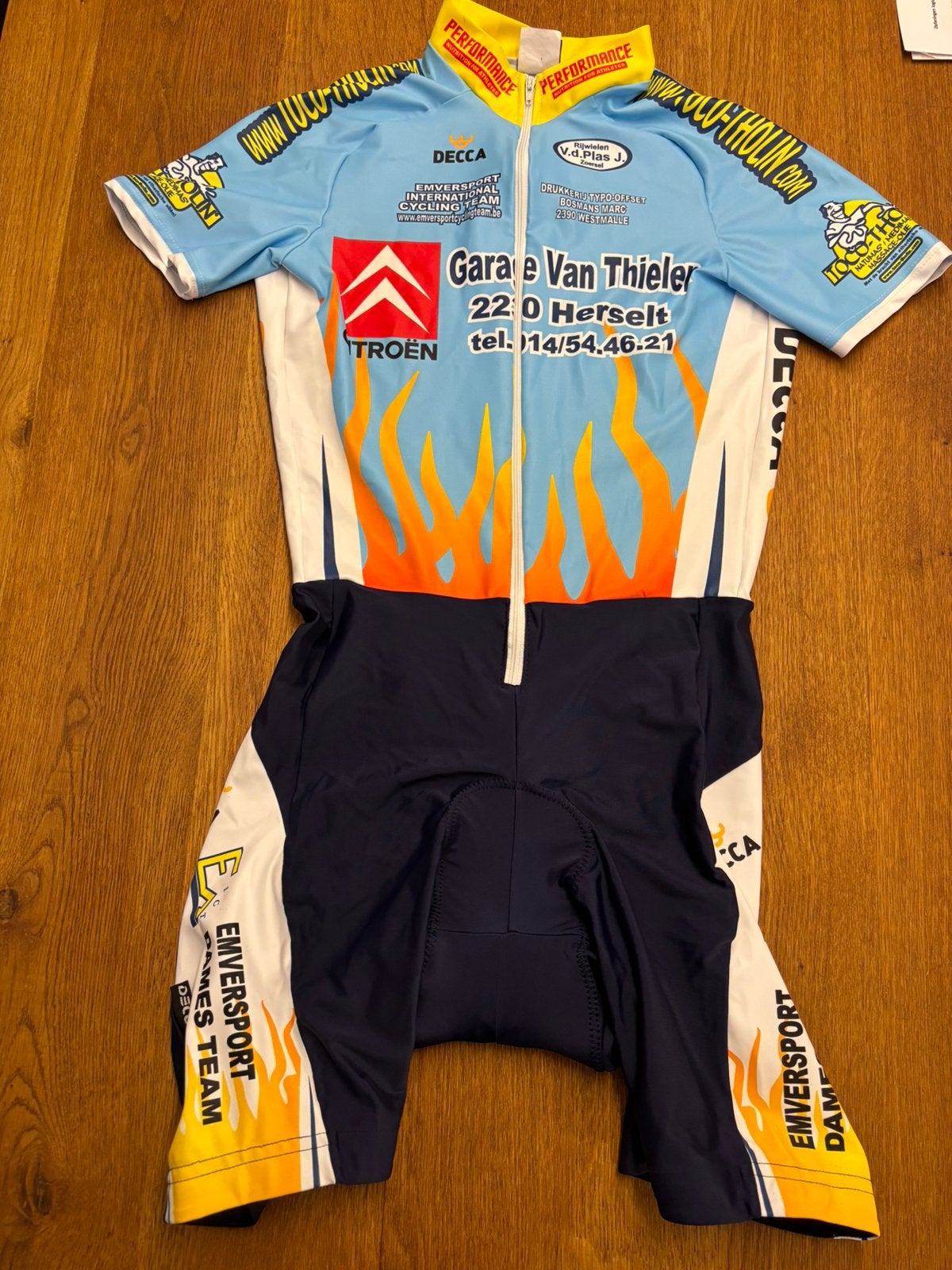 Nieuw dames fietspak snelpak Decca S, Ophalen of Verzenden, Zo goed als nieuw, S, Dames