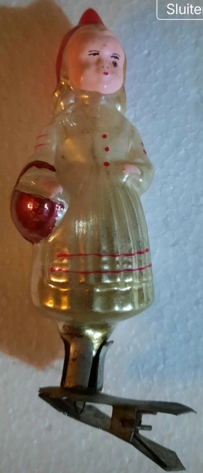 décorations de Noël vintage Petit Chaperon Rouge des années, Divers, Enlèvement ou Envoi, Comme neuf