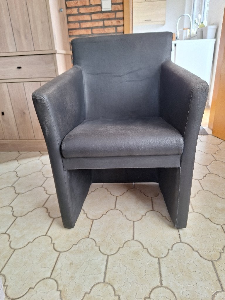 2 zwarte zeteltjes, Maison & Meubles, Moins de 150 cm, Une personne, Enlèvement, Utilisé