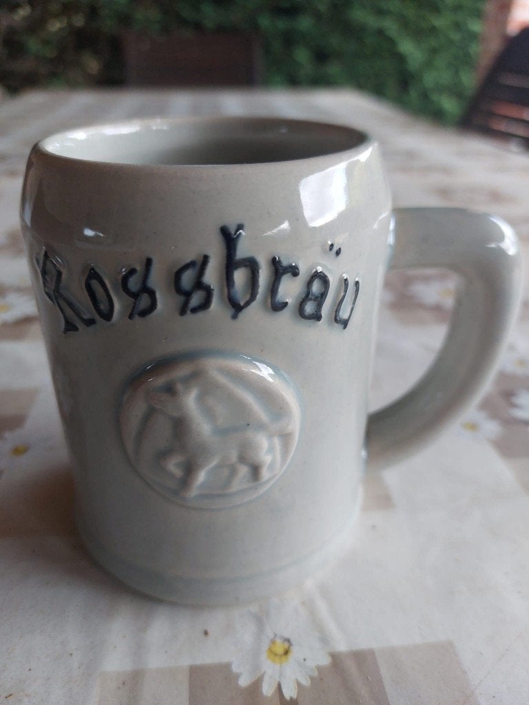 Bierpot Rossbräu, Ophalen of Verzenden, Gebruikt, Pul(len), Overige merken