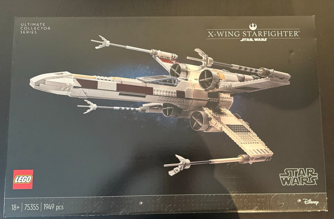 Ucs X-wing, Ophalen, Zo goed als nieuw
