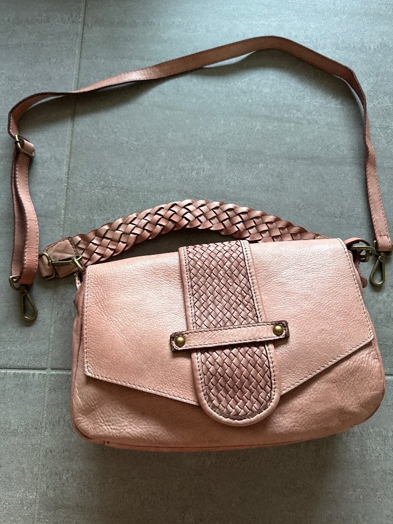 Handtas leder, Ophalen of Verzenden, Nieuw, Overige kleuren, Handtas