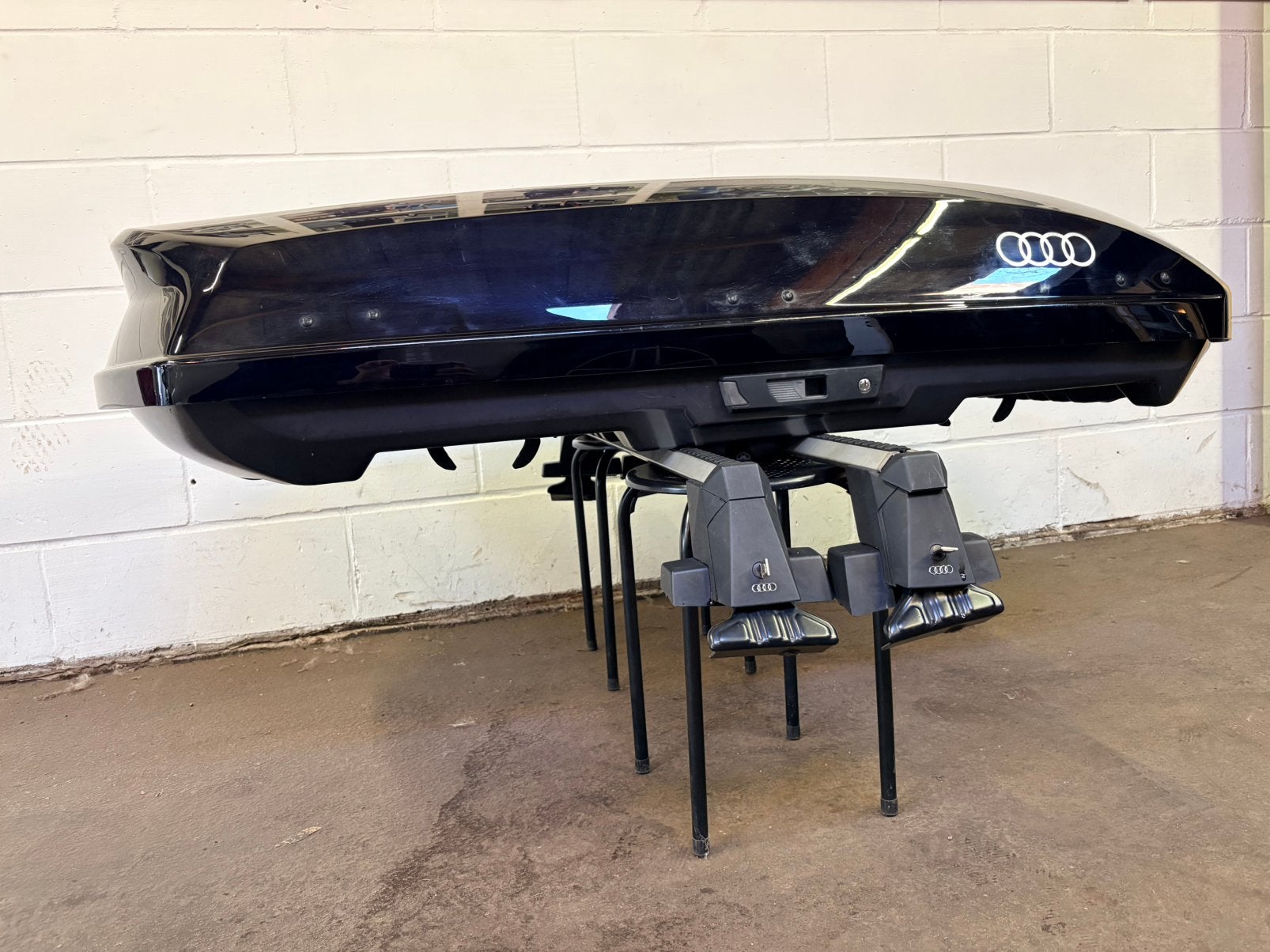 Coffre de toit et barre de toit Audi d'origine, Autos : Divers, Enlèvement, Utilisé