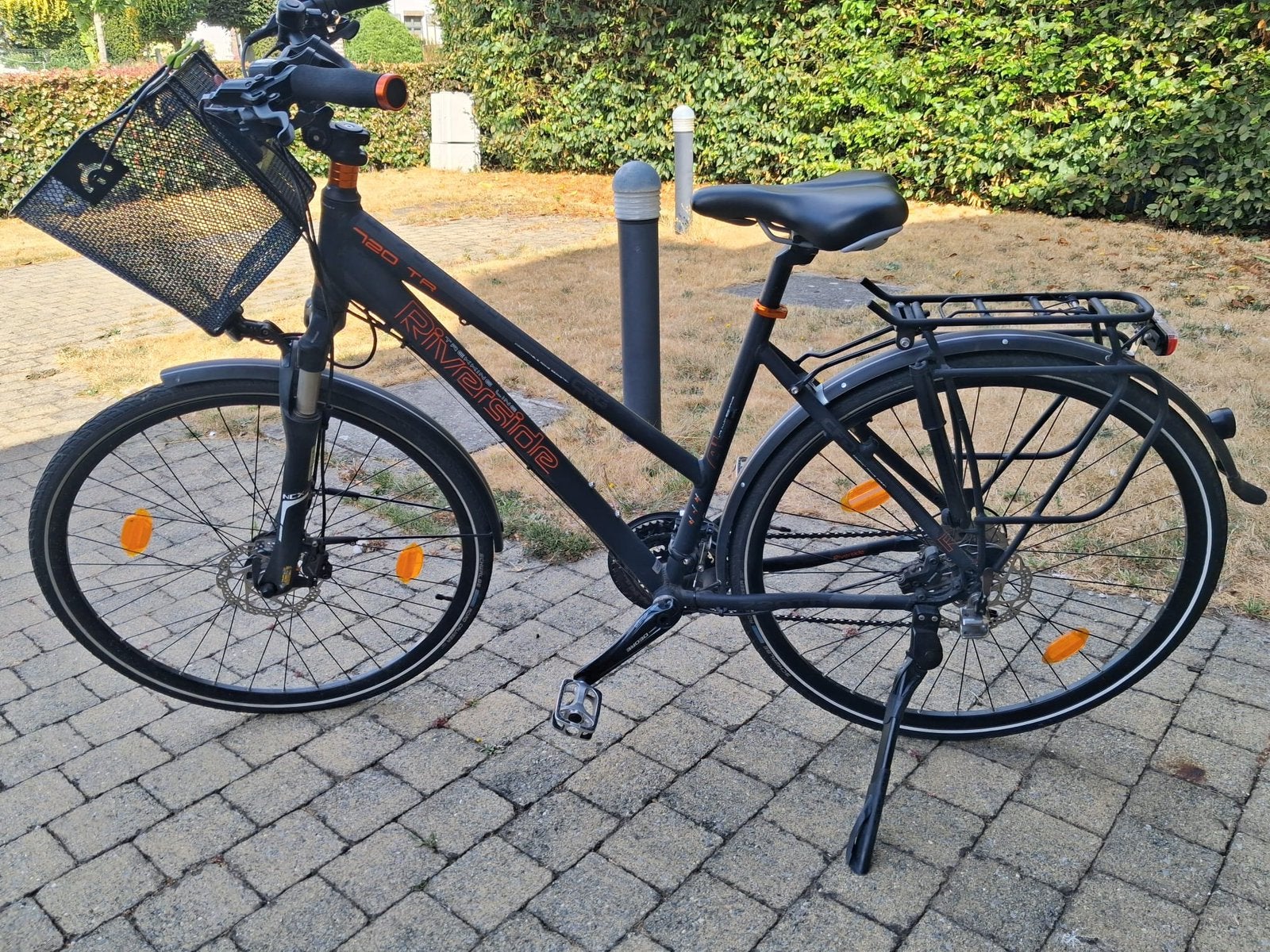 Riverside trekfiets, Fietsen en Brommers, Fietsen | Dames | Damesfietsen, Ophalen, Zo goed als nieuw, Versnellingen