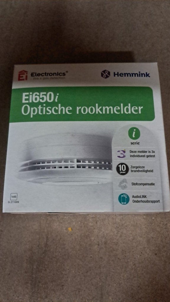EI Electronics Ei650 rookmelder met 10 jaars batterij, Bricolage & Construction, Enlèvement ou Envoi, Détecteur, Capteur ou Alarme