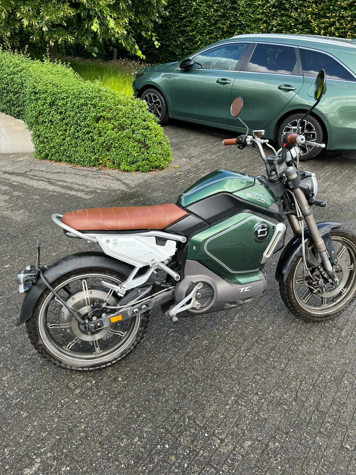 Super Soco TC, cyclomoteur électrique 45 km/h, Enlèvement, Utilisé, Classe B (45 km/h)