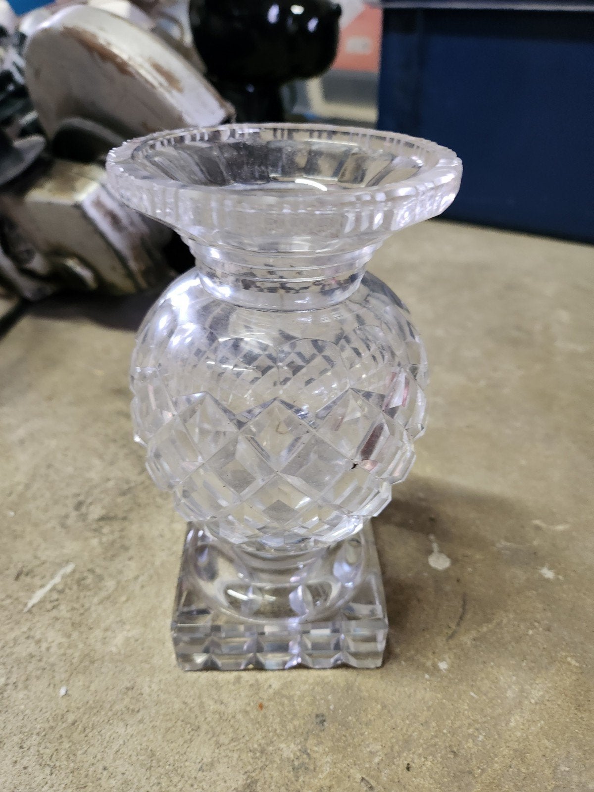 vase en verre, Antiquités & Art, Enlèvement ou Envoi