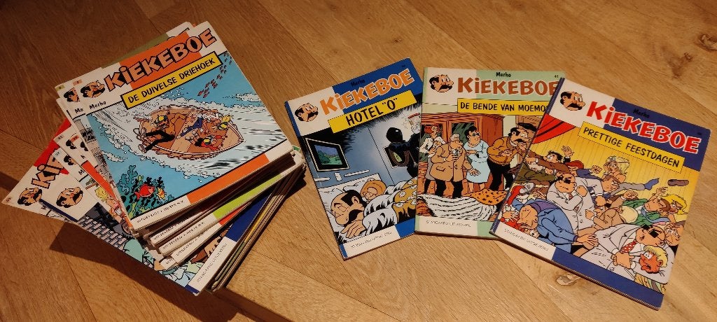 Kiekeboes - verschillende nummers, Boeken, Stripverhalen, Ophalen, Zo goed als nieuw, Meerdere stripboeken, MERHO