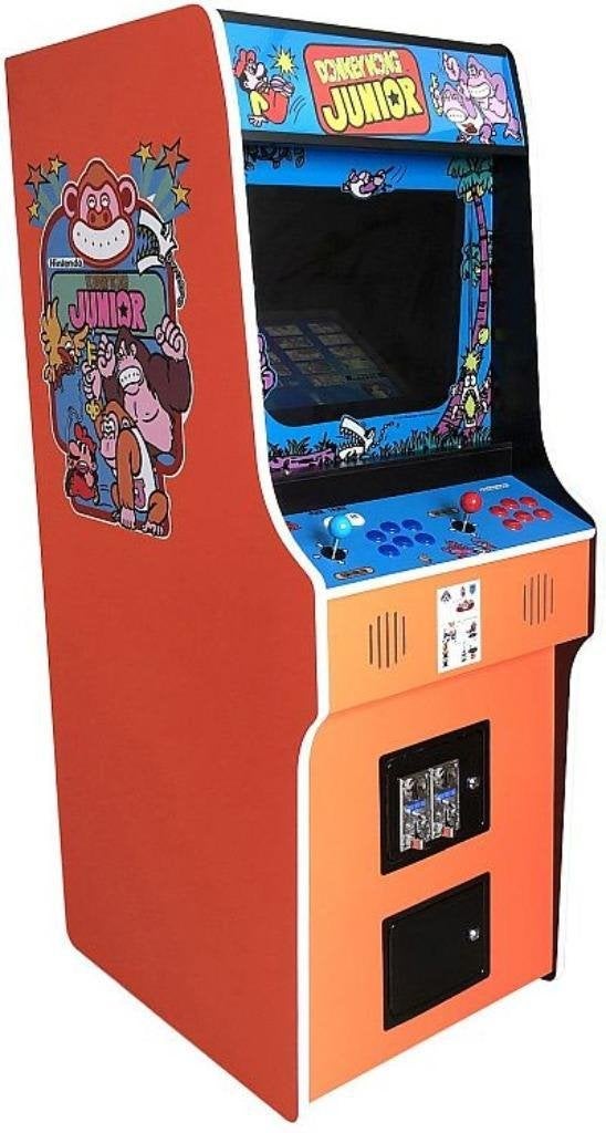 Arcade Kast retro 22 inch Donkey Kong Jr. (Nieuw), Info@custom-arcades.nl, Nieuw, Ophalen of Verzenden, Paardeweide 46, 4824EH, Breda, Nederland