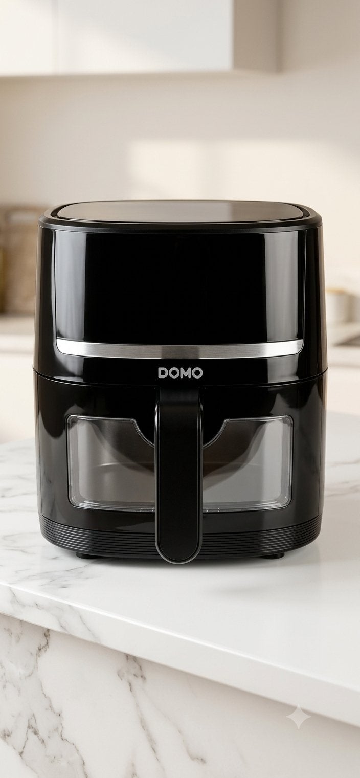 Airfryer DOMO - État quasi neuf  - Double emploi, Electroménager, Enlèvement, Comme neuf, Friteuse à air