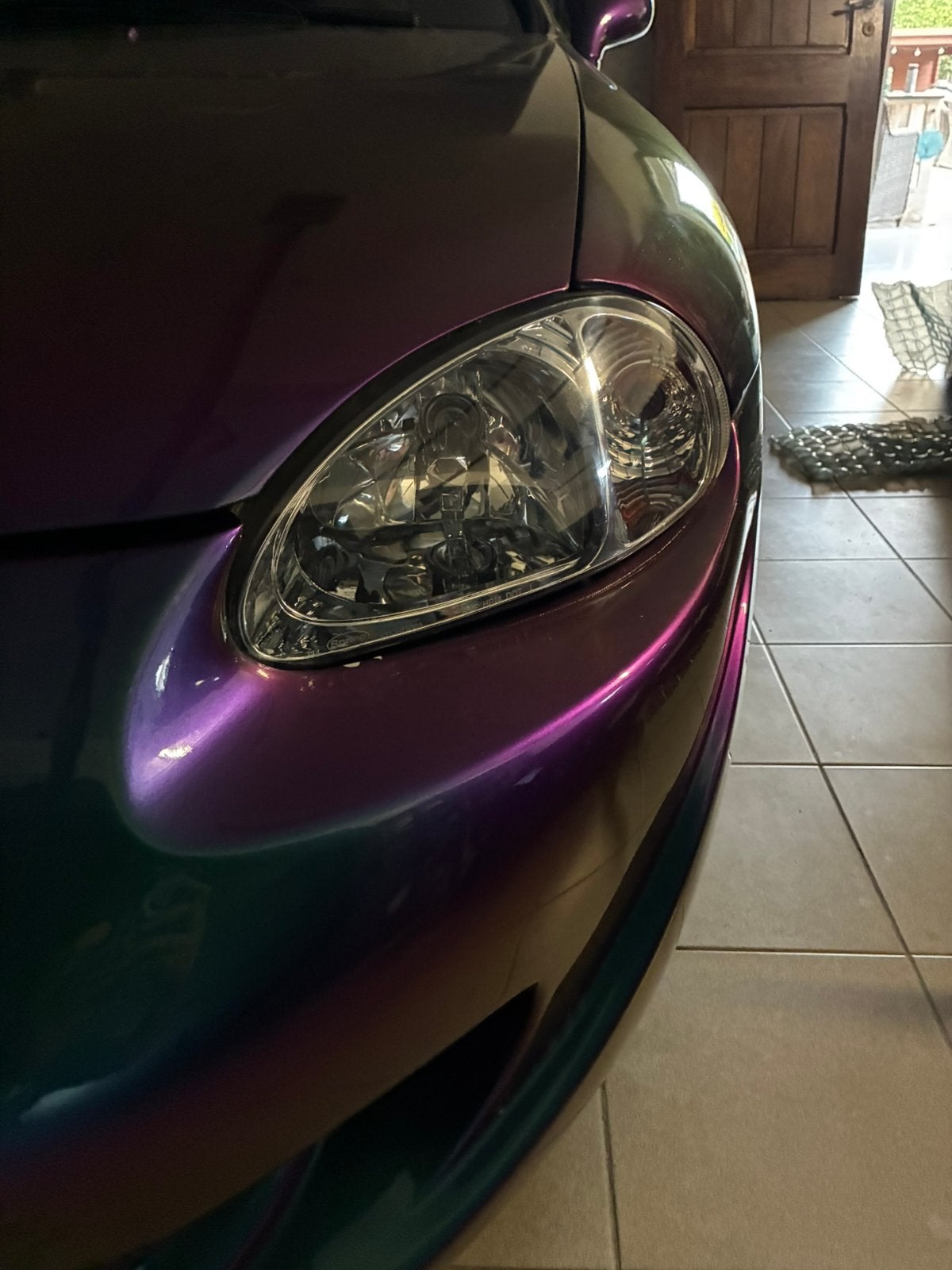Crome koplampen honda delsol, Autos : Pièces & Accessoires, Enlèvement, Honda