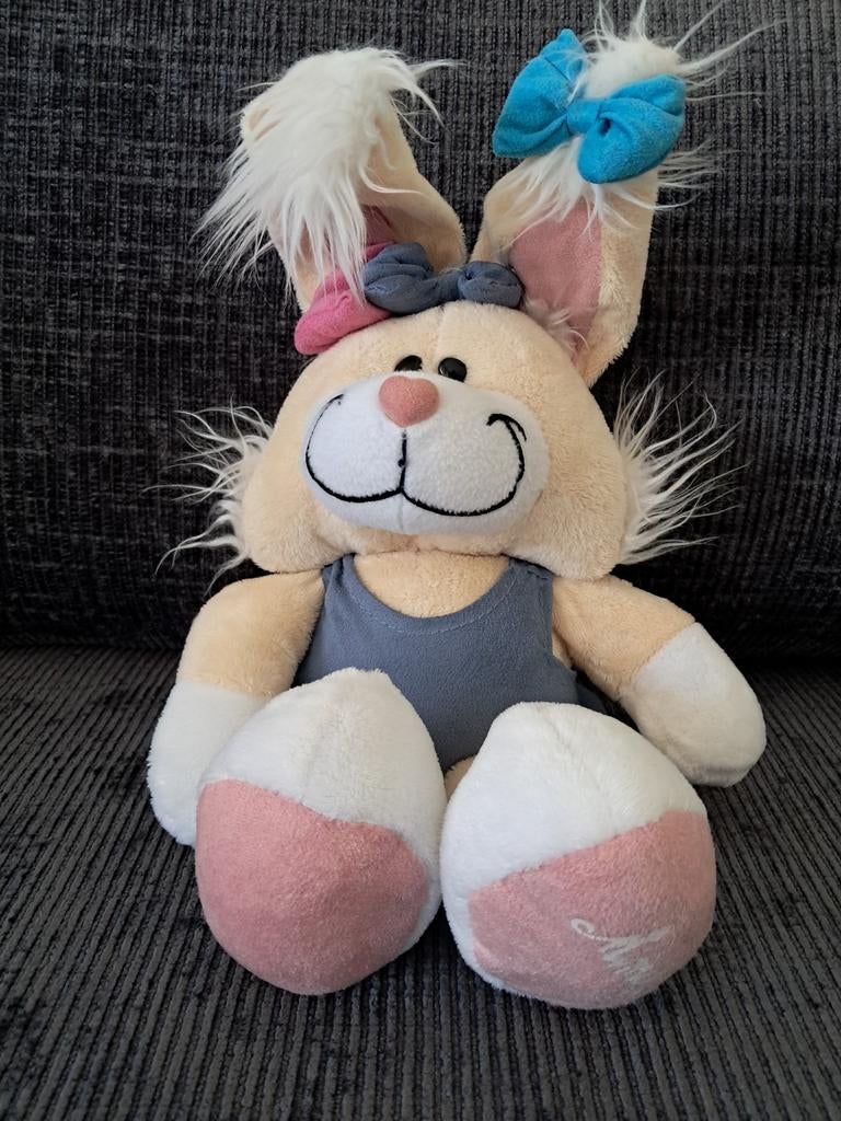 Peluche Mimihopps (Diddl) 41 cm, Enlèvement ou Envoi, Mimihopps, Utilisé, Peluche