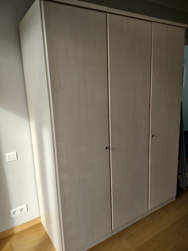 Garde-robe + lit complet+ table de nuit, prix 120€ ! URGENT!, Enlèvement, Comme neuf