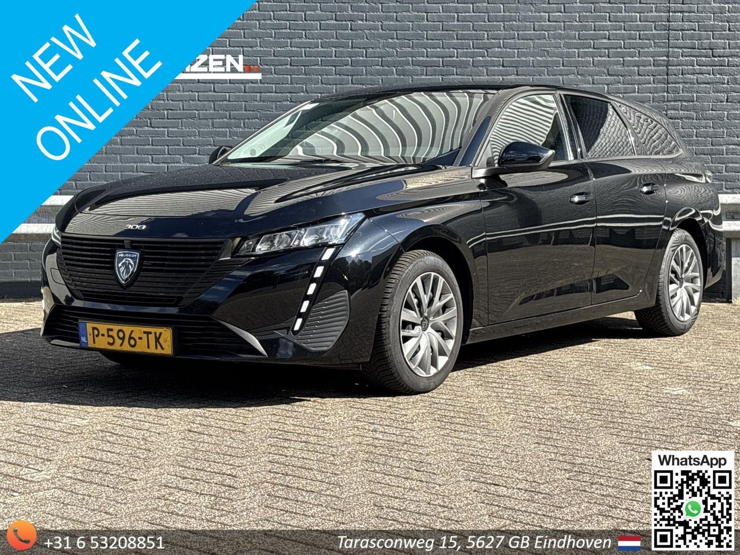 Peugeot 308 SW 1.2 PureTech Active Pack Business | € 8.200,-, Auto's, Peugeot, Zwart, Parkeersensor, 126 g/km, Overige kleuren